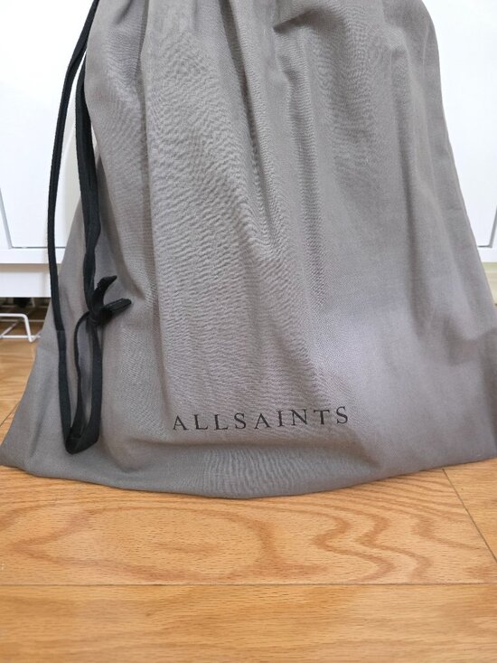 AllSaints Alpha Convertible Leather Backpack main image 6